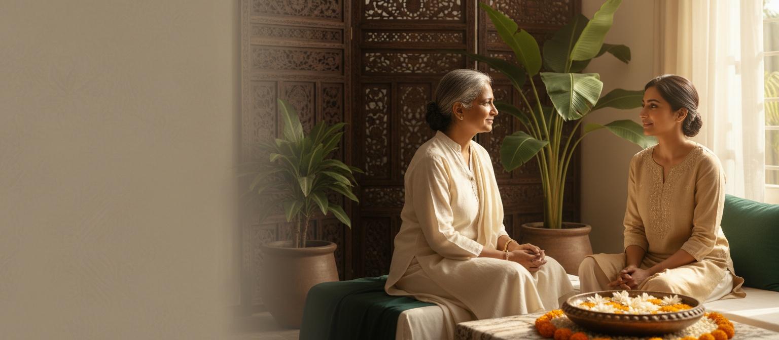 Talk to a Healer consultation banner